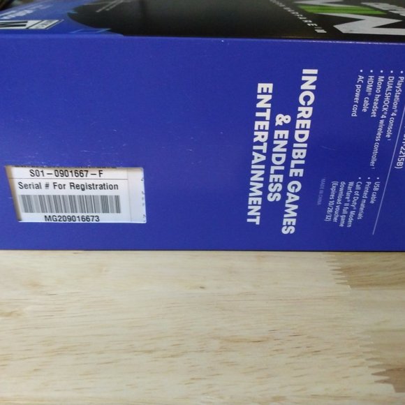 *NEW* PS4 COD MW2 Bundle + SD GUNDAM + Blazblue + WD 4TB Gaming Hard Drive - Picture 6 of 10